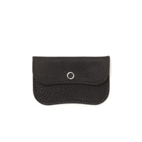 【Keecie】Mini Me　ひよこ ミニレザーポーチ　Black