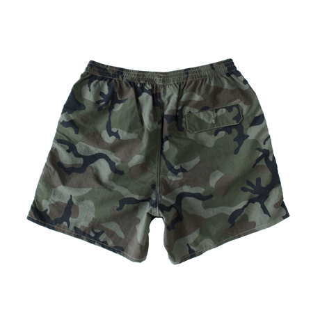 JAVARA「OVER DYE CAMO SHORTS」