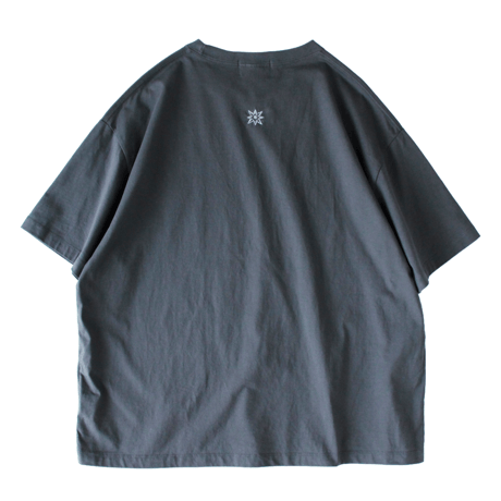 JAVARA「YIN YANG TEE (OLD BLACK)」