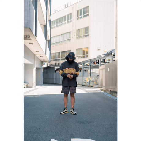JAVARA「SEKKA L/S (CHARCOAL BLACK)」