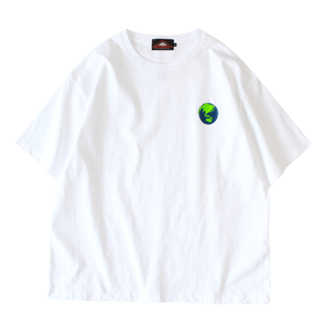 JAVARA「地球着 TEE (WHITE)」
