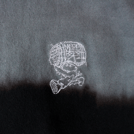 MORE BEER「BEER BARREL TEE (BLACK BEER)」