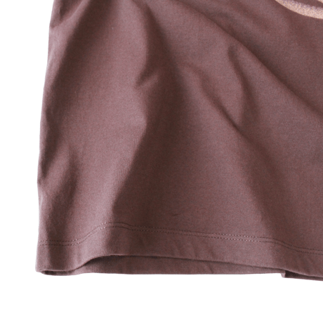 JAVARA「YIN YANG TEE (BROWN)」