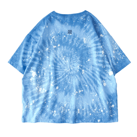 JAVARA「BLACK HOLE TEE (OCEAN BLUE)」