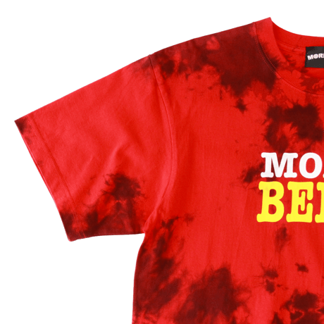 MORE BEER「BIG LOGO TEE (RED)」