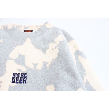 MORE BEER「LIMITED TIE DYE CLASSIC LOGO CREW#2」