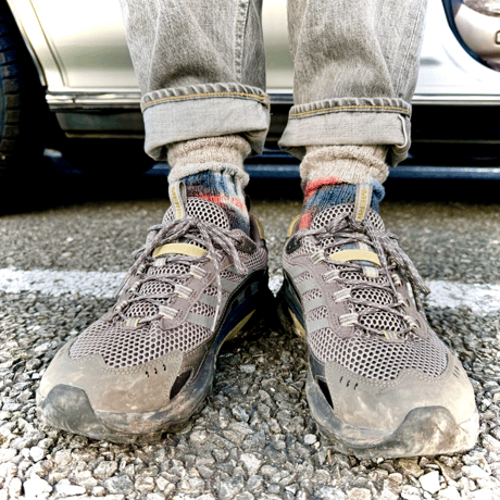 JAVARA「HEMP COTTON TIE DYE SOCKS」