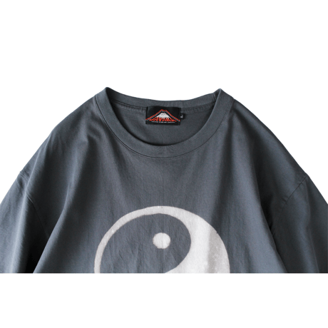 JAVARA「YIN YANG TEE (OLD BLACK)」