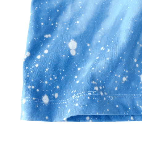 JAVARA「BLACK HOLE TEE (OCEAN BLUE)」