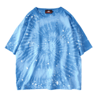 JAVARA「BLACK HOLE TEE (OCEAN BLUE)」