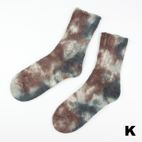 JAVARA「HEMP COTTON TIE DYE SOCKS」
