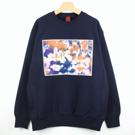 JAVARA「WEART CREW SWEAT-TRIP FLOWER-#14（size/L）」