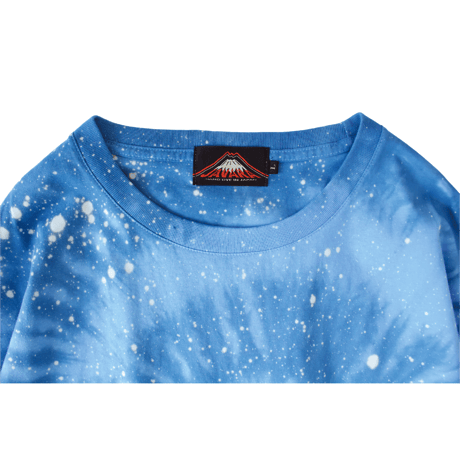 JAVARA「BLACK HOLE TEE (OCEAN BLUE)」