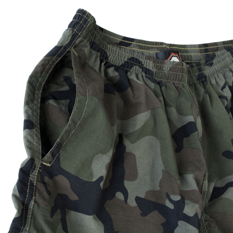 JAVARA「OVER DYE CAMO SHORTS」