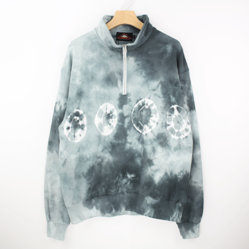 JAVARA「DISK HALF ZIP SWEAT (MONO)」 | JAVARA'S