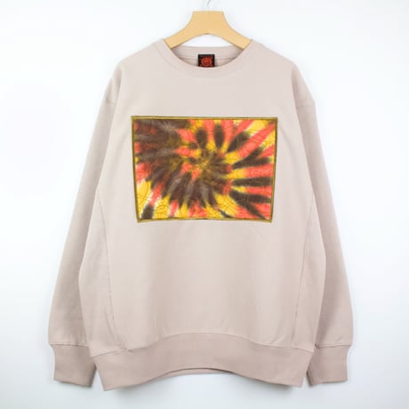 JAVARA「WEART CREW SWEAT-TRIP FLOWER-#24（size/XL）」