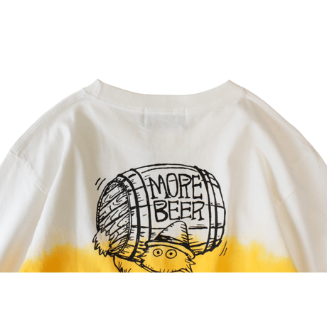 MORE BEER「BEER BARREL TEE(BEER)」