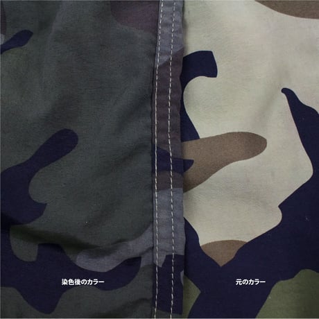 JAVARA「OVER DYE CAMO SHORTS」
