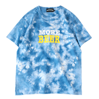 MORE BEER「BIG LOGO TEE (BLUE)」