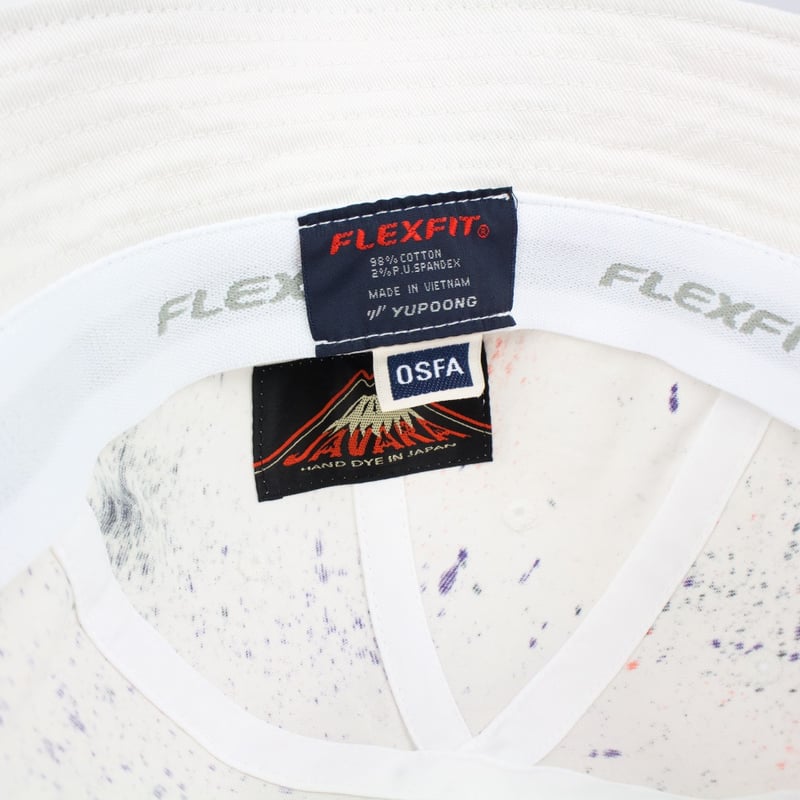 JAVARA「SPLASH BALL HAT (WHITE)」 | JAVARA'S