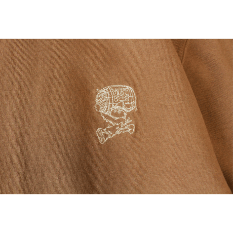 MORE BEER「BEER BARREL TEE (CAMEL)」