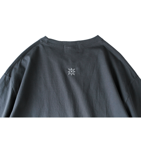 JAVARA「YIN YANG TEE (OLD BLACK)」