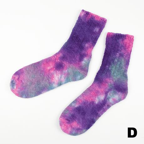 JAVARA「HEMP COTTON TIE DYE SOCKS」
