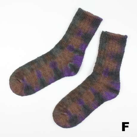 JAVARA「HEMP COTTON TIE DYE SOCKS」