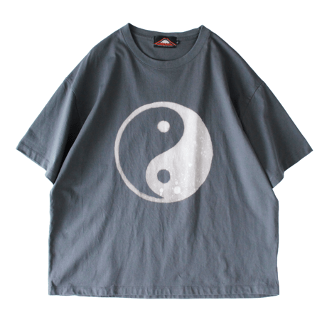 JAVARA「YIN YANG TEE (OLD BLACK)」