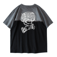 MORE BEER「BEER BARREL TEE (BLACK BEER)」