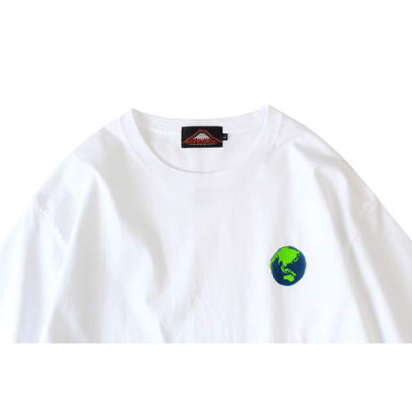 JAVARA「地球着 TEE (WHITE)」