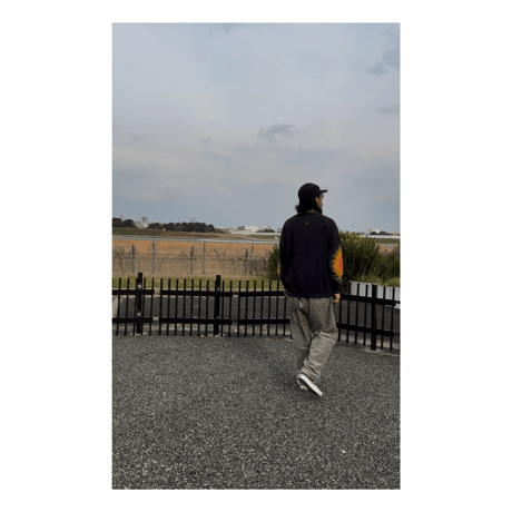 JAVARA「ELBOW SWEAT (NAVY)」