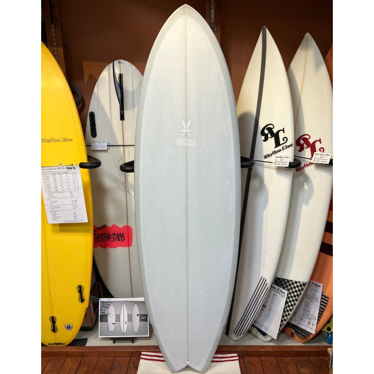 RhythmLine By HITOY SURFBOARDオルタナティブボード・モデル BOM