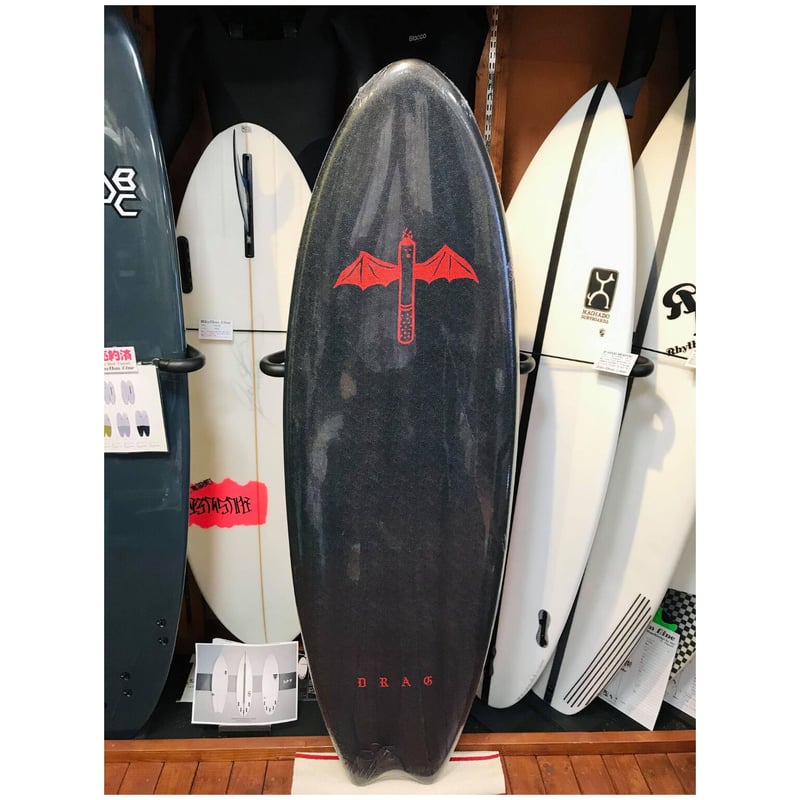 DRAGサーフボード4'10(145㌢)ソフトボード