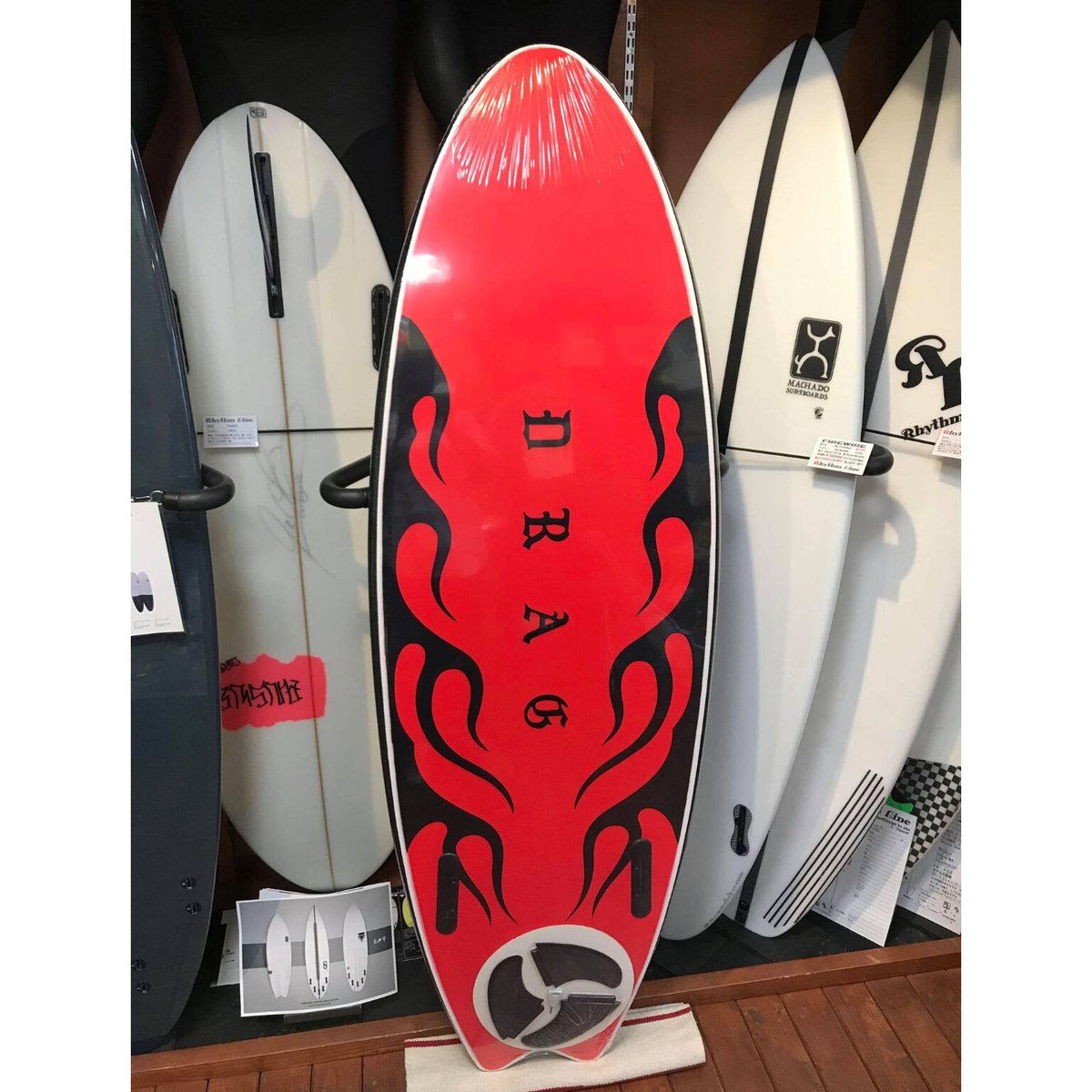 DRAG サーフボード 6'6 ソフトボード