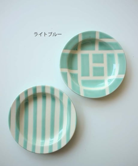 12cm　 モンドリアン リムプレート　(8色)