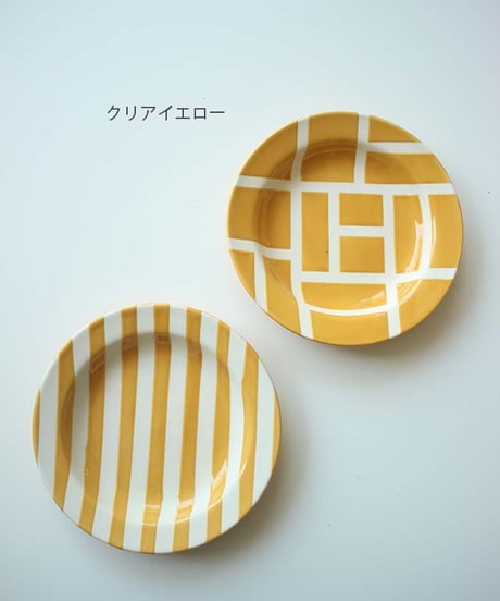 12cm　 モンドリアン リムプレート　(8色)