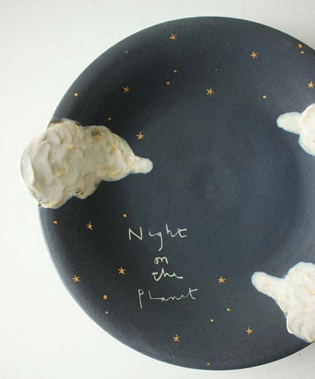 ★リクエスト入荷 Night on the planet　ラウンドボウルプレート