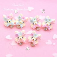 【受注】フラワーパレットピアス・イヤリング