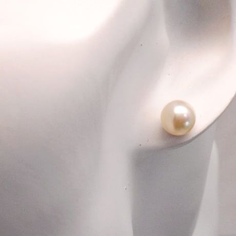 あこやシンプルピアス