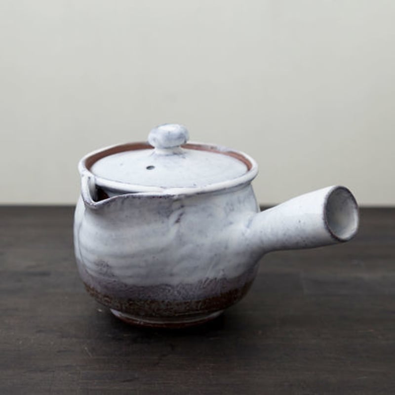 陶器 萩焼 和食器 作家 和モダン カフェ 白萩 急須 | 陶器 和食器 萩焼