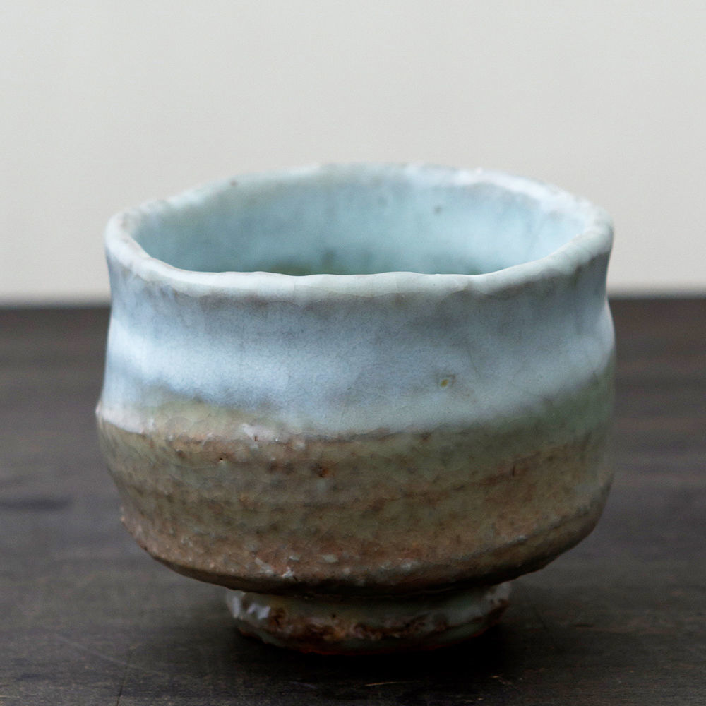 陶器 萩焼 輪花 酒器揃(木箱入) 河野聡 作 | 陶器 和食器 萩焼のお店
