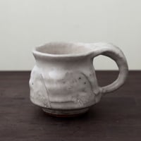 ◇◆陶器 萩焼 輪花◇◆　マグカップ c-19　河野聡 作