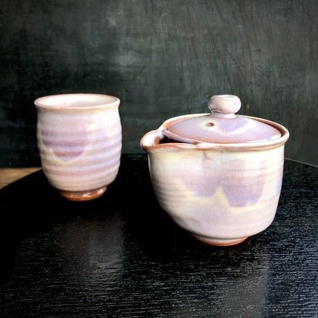 新茶を愉しむ 急須 湯呑 紫陽花 セット 数量限定