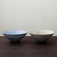 陶器 萩焼 輪花 登り窯焼成 鬼萩銘々皿 五枚揃(木箱入） 小久保凌雲 作