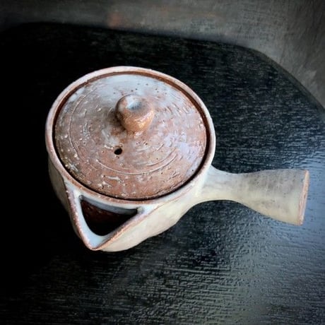 陶器 萩焼 和食器 作家 和モダン 急須 丸