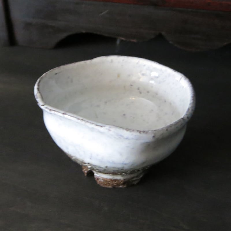 萩焼 白萩筆洗形ぐい呑 | 陶器 和食器 萩焼のお店 輪花 RINKA