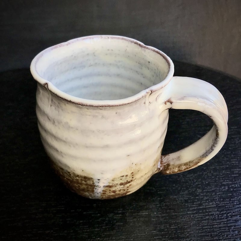 B331s コーヒーカップ 一組 作者不詳 変形 モダンアート 1客