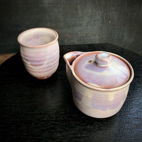 新茶を愉しむ 急須 湯呑 紫陽花 セット 数量限定