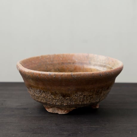 ◇◆陶器 萩焼 輪花◇◆　鬼萩向付　碗揃(二客セット）　(木箱入）　黒田岳